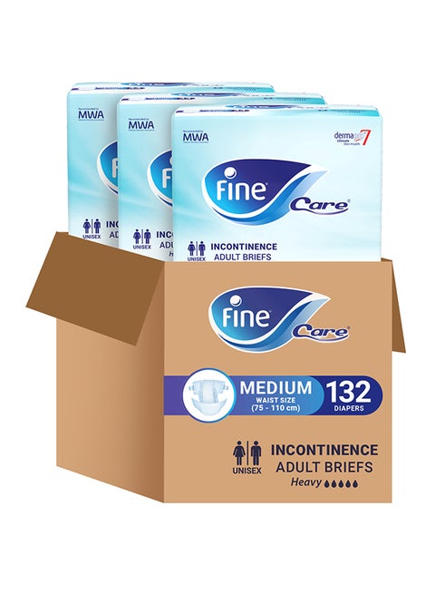 Incontinence Medium Diaper 40 Piece Pack Of 3