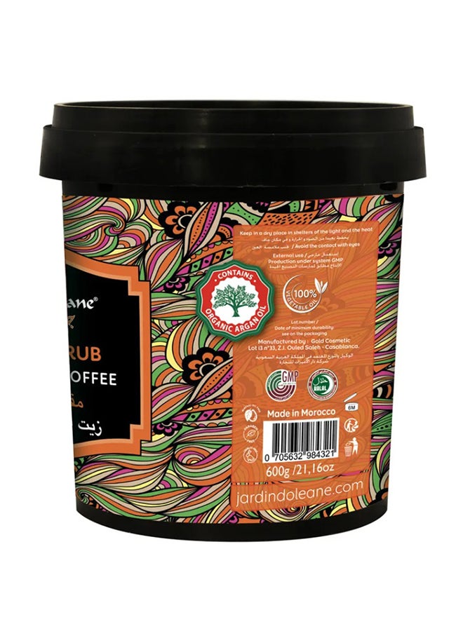 JARDIN D OLEANE Sugar Scrub With Argan Oil And Coffee Black 600grams - Image 3