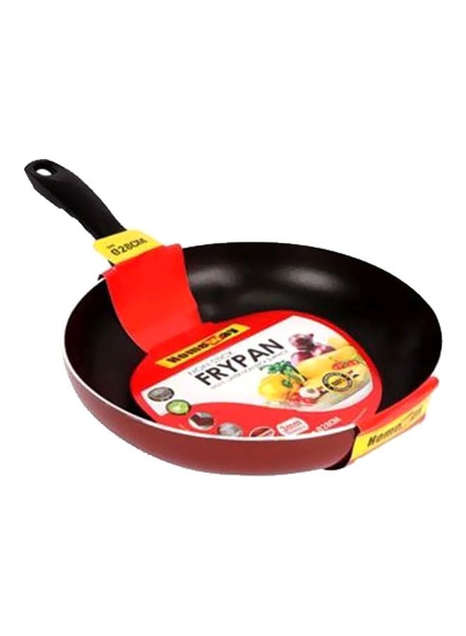 هومواي مقلاة بسطح مانع للالتصاق أحمر/أسود 28cmسم