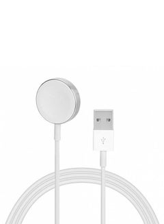 Apple Magnetic Charging Cable For Apple Watch USB Port White  - Image 1