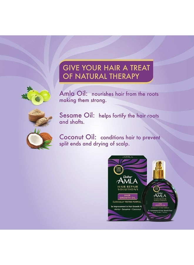 دابر زيت أملا العلاجي لنمو الشعر 150ملليلتر - Image 5