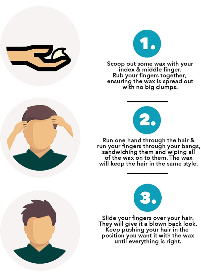 دابر شمع لتصفيف الشعر قوي وخالي من السيليكون - Image 2