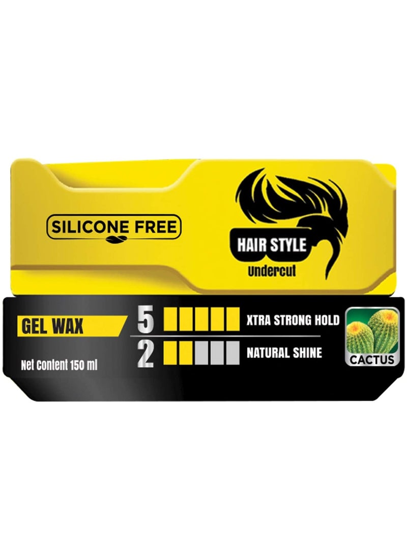 Vatika Naturals Extra Strong Hold Hair Wax For Men 150ml - Image 1