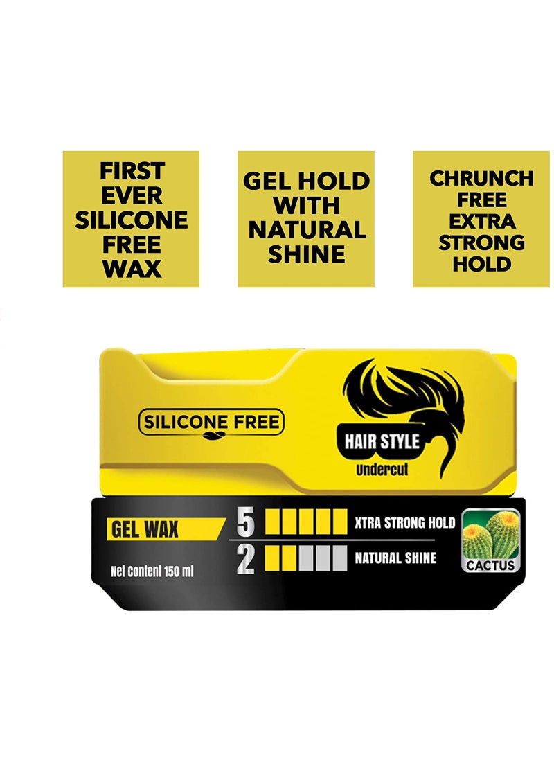 Vatika Naturals Extra Strong Hold Hair Wax For Men 150ml - Image 3