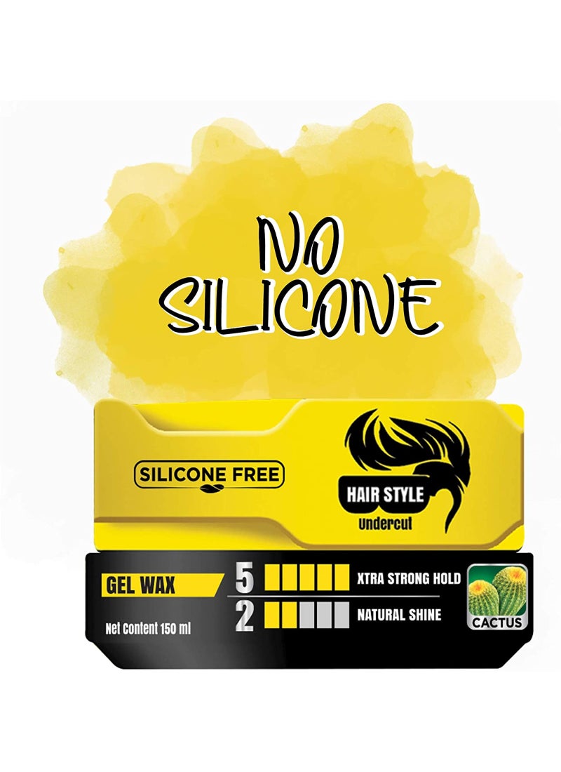 Vatika Naturals Extra Strong Hold Hair Wax For Men 150ml - Image 4