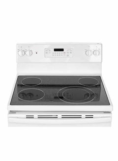Mabe Radiant 4 Burner Electric Ceramic Cooking Range EML735BBF White/Black/Grey  - Image 4