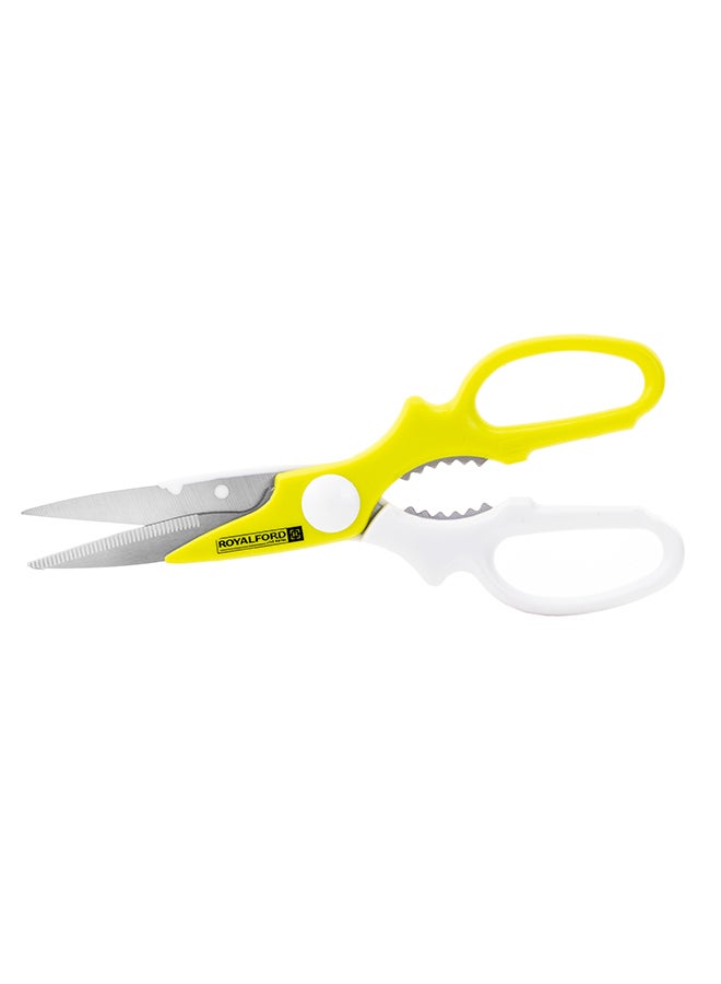 Royalford Professional Kitchen Scissors Stainless Steel Dishwasher Safe 23X8.3Cm 10.2X27X1.5cm  - Image 1