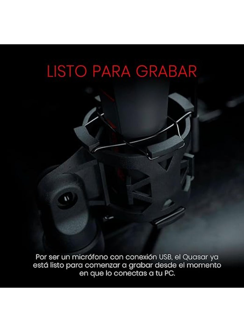 REDRAGON - GM200 Quasar Gaming Stream Microphone - Image 1