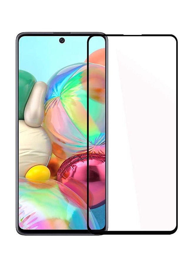 MARGOUN Ultimate Tempered Glass Screen Protector For Samsung Galaxy A51 Black/Clear  - Image 2