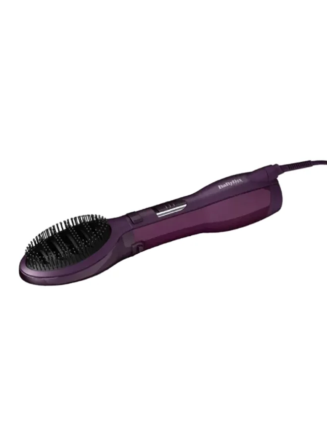 babyliss Paddle Pro Air Styler | 1000W Powerful Styling Unisex Hairbrush | Dual Speed Temperature Setting Hair Dryer & Volumizer with Cool Air Button | Ionic Tech for Shiny Hair – AS115PSDE Purple/Black