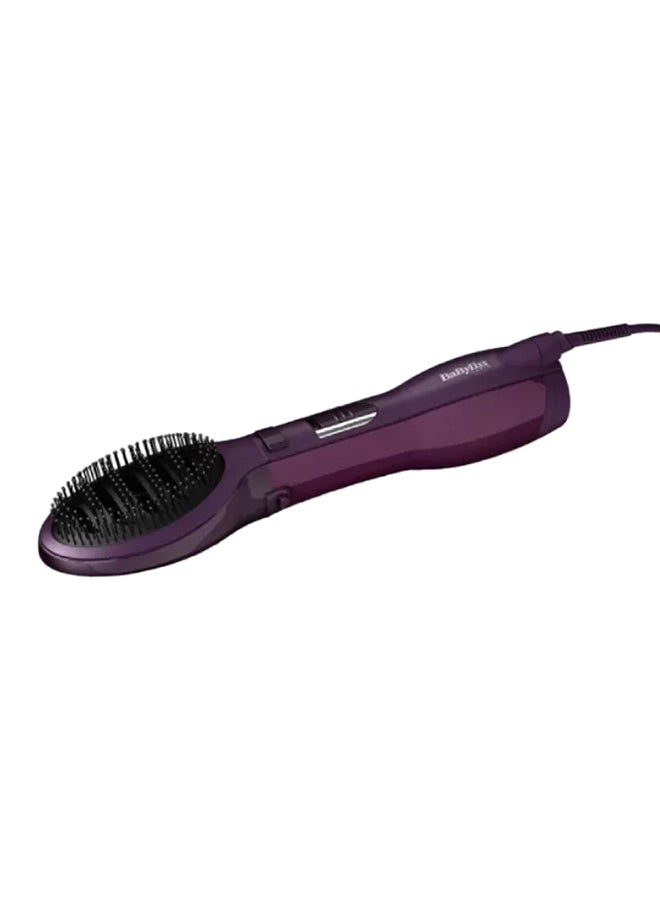 BaByliss Paddle Pro Air Styler | 1000W Powerful Styling Unisex Hairbrush | Dual Speed Temperature Setting Hair Dryer & Volumizer with Cool Air Button | Ionic Tech for Shiny Hair – AS115PSDE Purple/Black - Image 4