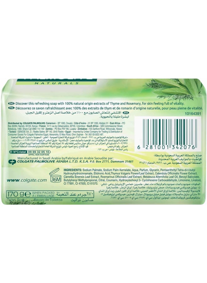 Palmolive Pack Of 6 Herbal Extract Soap Green 1020grams  - Image 3