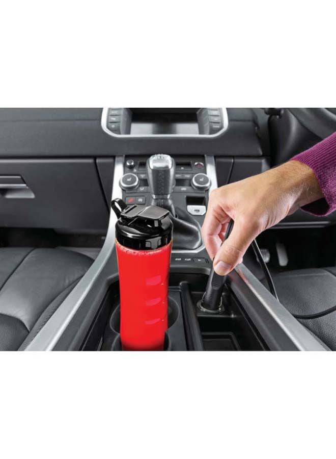 بلاك اند ديكر خلاط رياضي صانع سموذي، مجموعة مكونة من 9 قطع مع زجاجات رياضية بسعة 500 مل و 300 مل خالية من الBPA، سرعة توربو 21,500 دورة في الدقيقة، شفرات من الفولاذ المقاوم للصدأ لفرم الثلج والفواكه المجمدة 500 ml 300 W SBX300-B5 أسود 300 ml 300 W SBX300BCG-B5 أسود/شفاف - Image 3