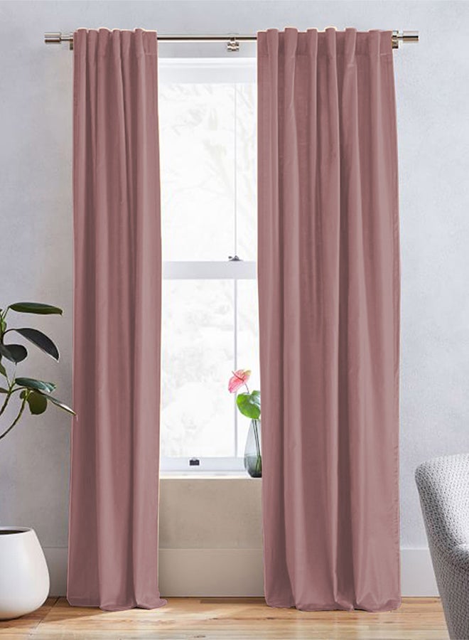 In-House Linen uot Curtain for Livingroom Beige 200x140cm - Image 1