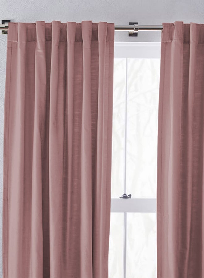 In-House Linen uot Curtain for Livingroom Beige 200x140cm - Image 2
