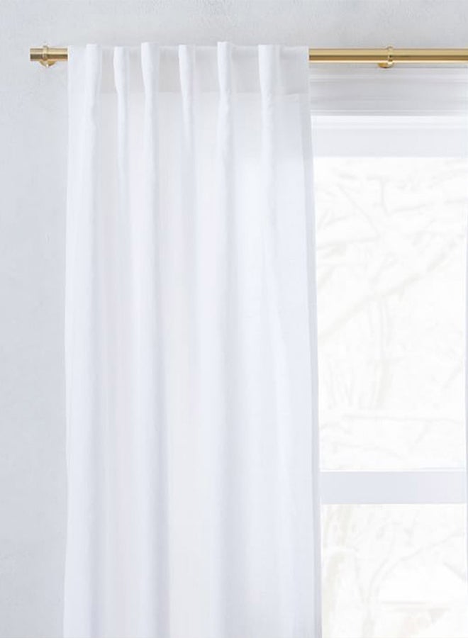 In-House Gabir out Curtain for Livingroom White 280x140cm - Image 2