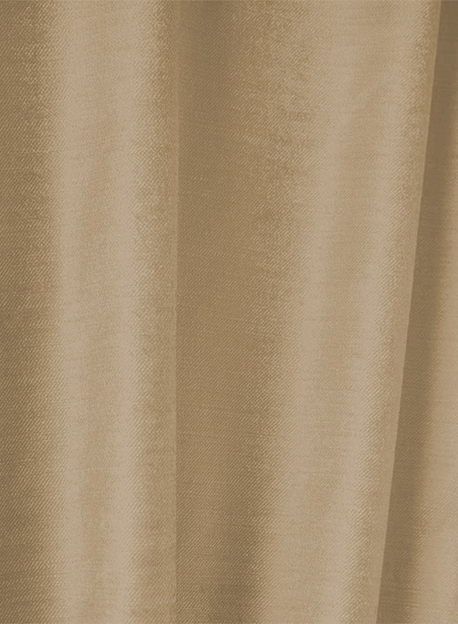 ريغال إن هاوس ستاره تعتيم لغرفة المعيشة من الكتان أصفر داكن 270x140سم - Image 4