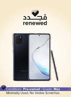Renewed - Galaxy Note10 Lite Dual Sim Aura Black 8GB RAM 128GB 4G LTE