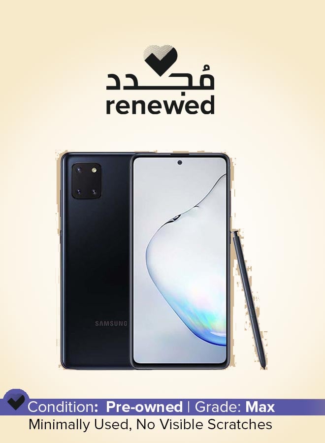 Samsung - Renewed - Galaxy Note10 Lite Dual Sim Aura Black 8GB RAM 128GB 4G LTE - Image 1