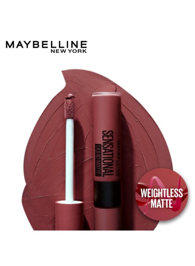 MAYBELLINE NEW YORK Sensational Liquid Matte Lipstick 06 Best Babe  - Image 3