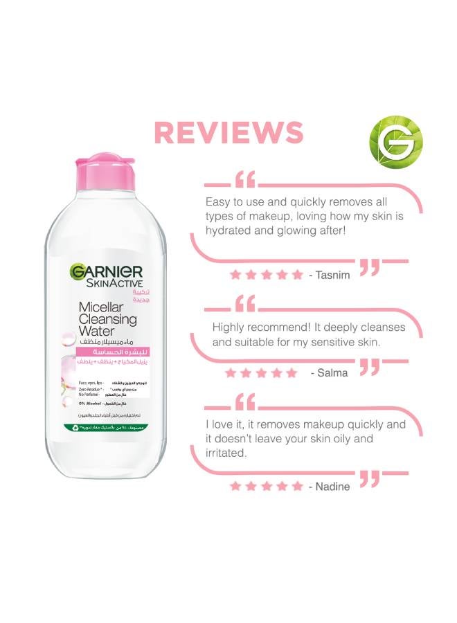 Micellar Cleansing Water(Sensitive Skin), 400 ml