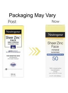 Neutrogena Sheer Zinc Mineral Sunscreen, SPF 50 - Packaging May Vary 59ml  - Image 2