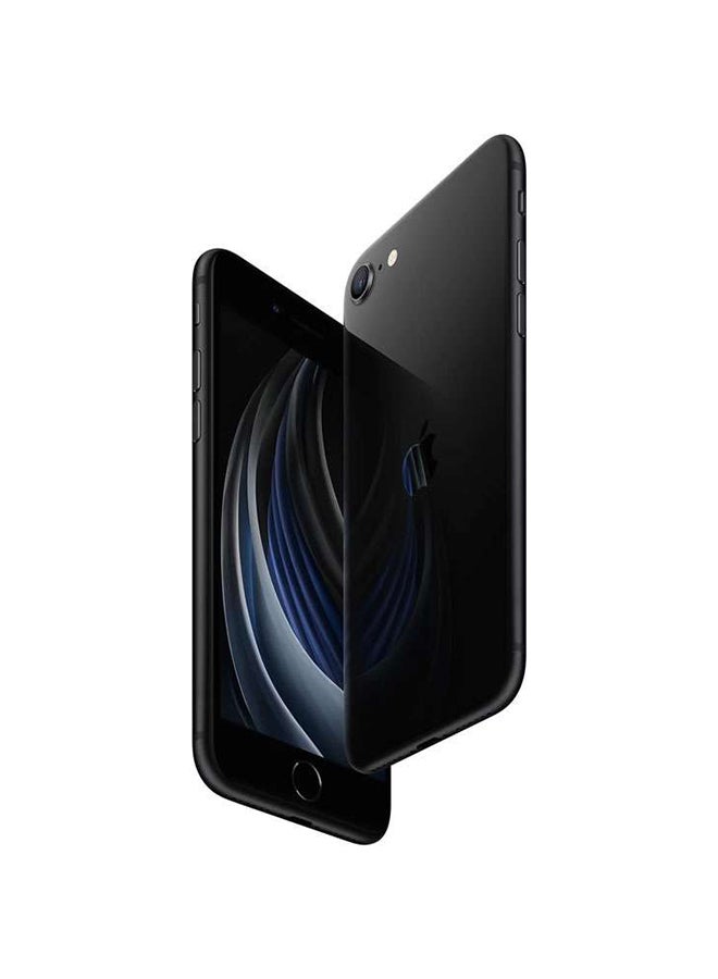 أبل - تم تجديد iPhone SE 2020 (الجيل الثاني) مزود ببرنامج Facetime وسعة 128 جيجابايت باللون الأسود - Image 1