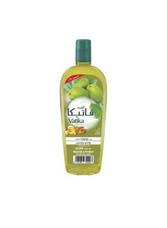 Dabur Vatika Naturals Olive Enriched Hair Oil 90 ml + 10% OFF | Almond & Vitamin E | Nourishes & Protects For All Hair Types 90.0ml  - Image 1