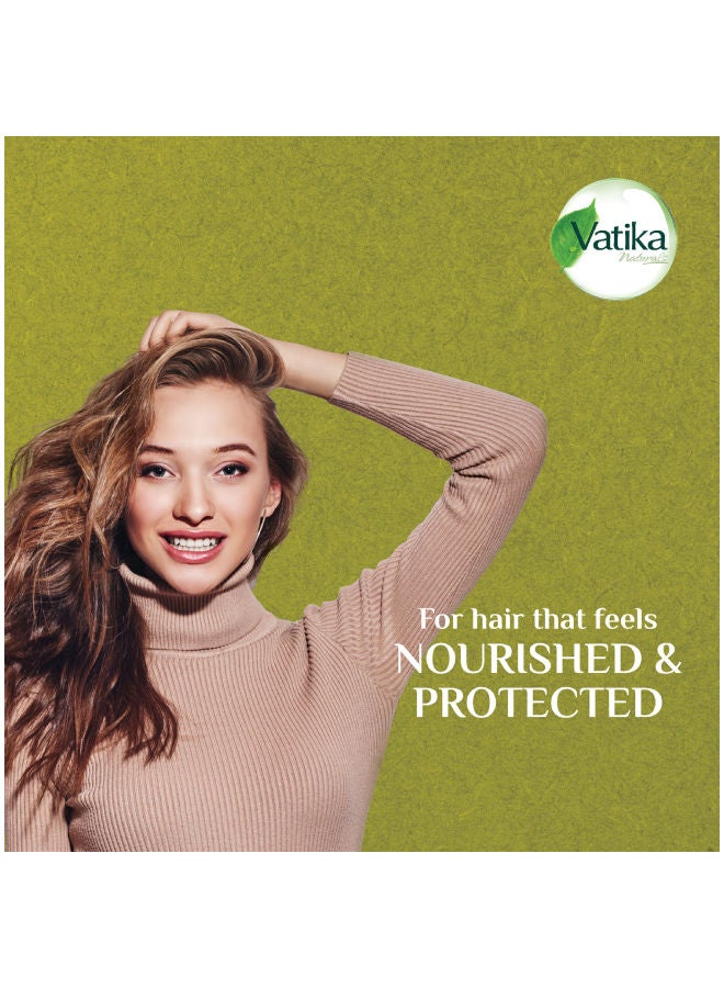 Dabur - Vatika Naturals Olive Enriched Hair Oil 180 ml + 10% OFF | Almond & Vitamin E | Nourishes & Protects For All Hair Types Multicolour 180.0ml - Image 1