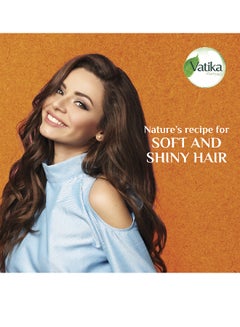 Dabur Vatika Naturals Almond Enriched Hair Oil | Coconut & Sesame | Softens & Shines Dry & Frizzy Hair 45.0ml  - Image 4