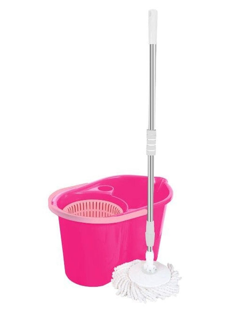 Torpedo Bucket With Spin Wringer Fushia and Rose