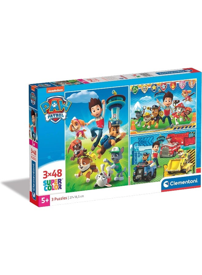 Clementoni - 144-Piece Paw Patrol Jigsaw Puzzle 25209 27x18.5 cm, Ages 5+ - Image 1