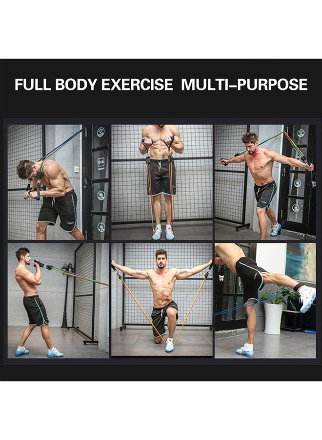 مجموعة من 11 شريط مقاومة للياقة البدنية والتمارين الرياضية - Image 3