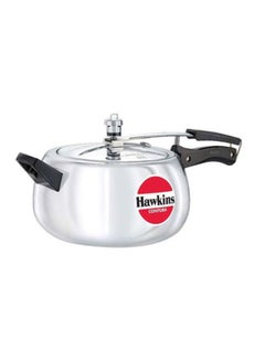Hawkins Contura Pressure Cooker Silver/Black 5Liters  - Image 1