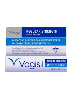 Vagisil Regular Strength Anti Itch Cream 28grams  - Image 1