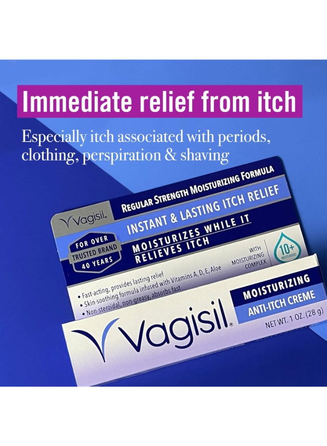 Vagisil Regular Strength Anti Itch Cream 28grams - Image 2