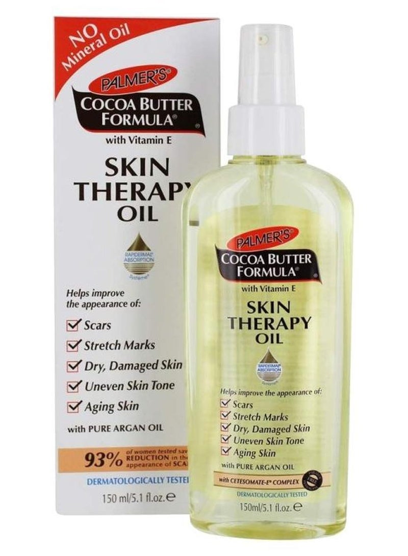 بالمرز زيت معالج للبشرة بتركيبة زبدة الكاكاو