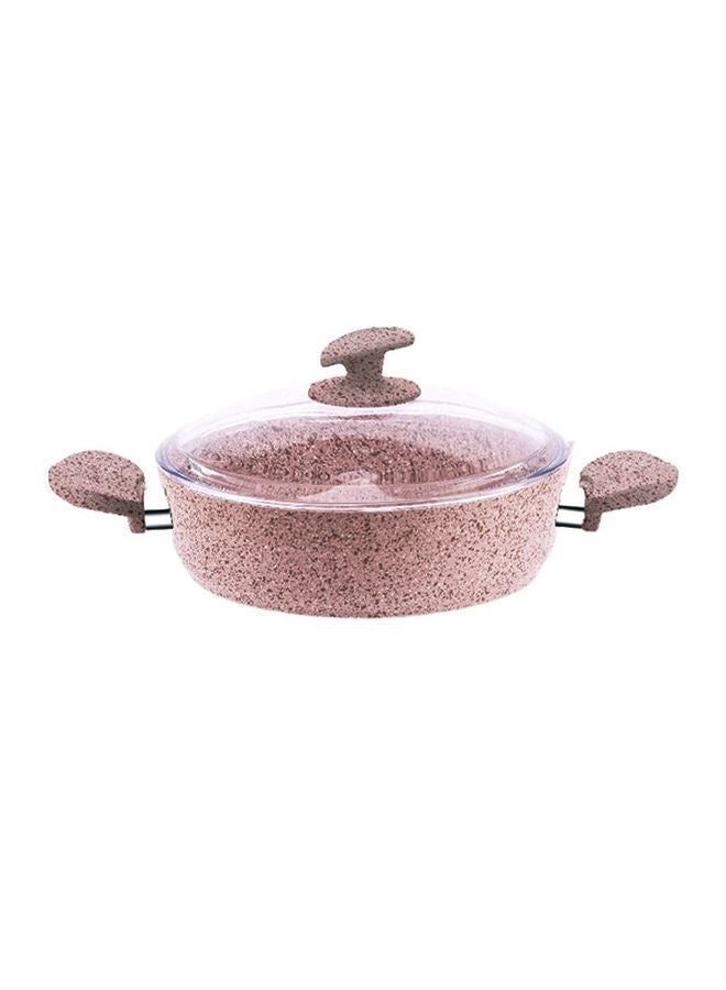 Homemaker Granite Casserole Pink 30cm