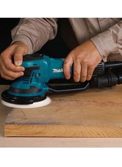 Makita Sander Machine For Wood, Pad Diameter 150mm, 750W, 2.6kg Blue/Black  - Image 5