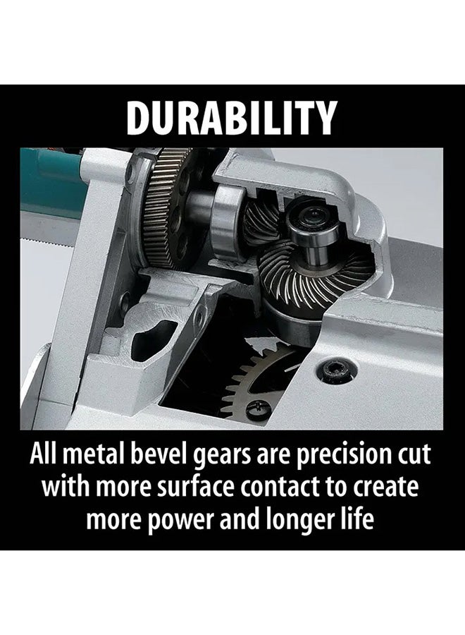 Makita - Portable Band Saw Machine, Cutting Depth 120mm, 710W, 6kg Silver/Black/Blue - Image 1