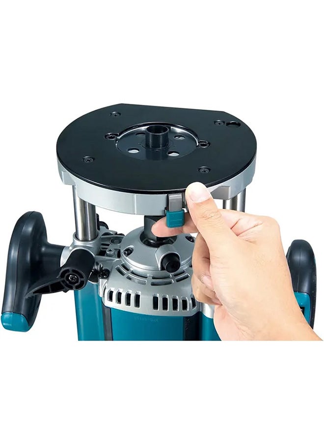 Wood Router Machine, Plunge Capacity 0~70mm, 12 mm, 2300W, 6.1kg Blue/White/Black