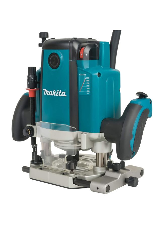 Wood Router Machine, Plunge Capacity 0~70mm, 12 mm, 2300W, 6.1kg Blue/White/Black