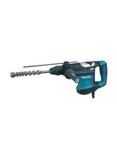 Makita Drill Machine Rotary Hammer, For Concrete , Steel , Wood Black/Green/Silver 35mm  - Image 1