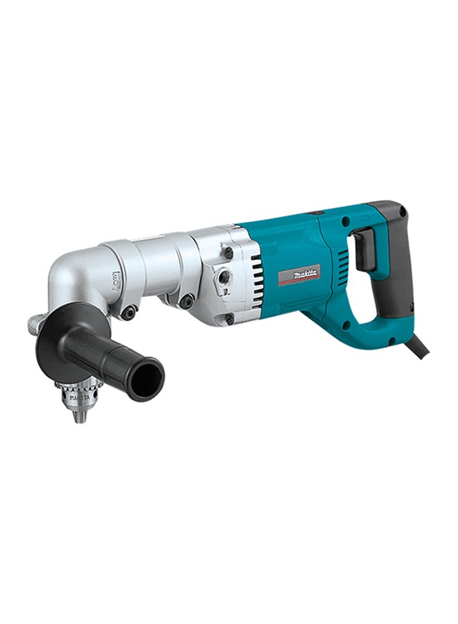 Makita - Angle Drill Machine For Steel, Wood, Chuck 13mm (1/2 inch), 710W, 4kg Blue/Black/Grey ‎5.31x20.87x17.13inch - Image 1