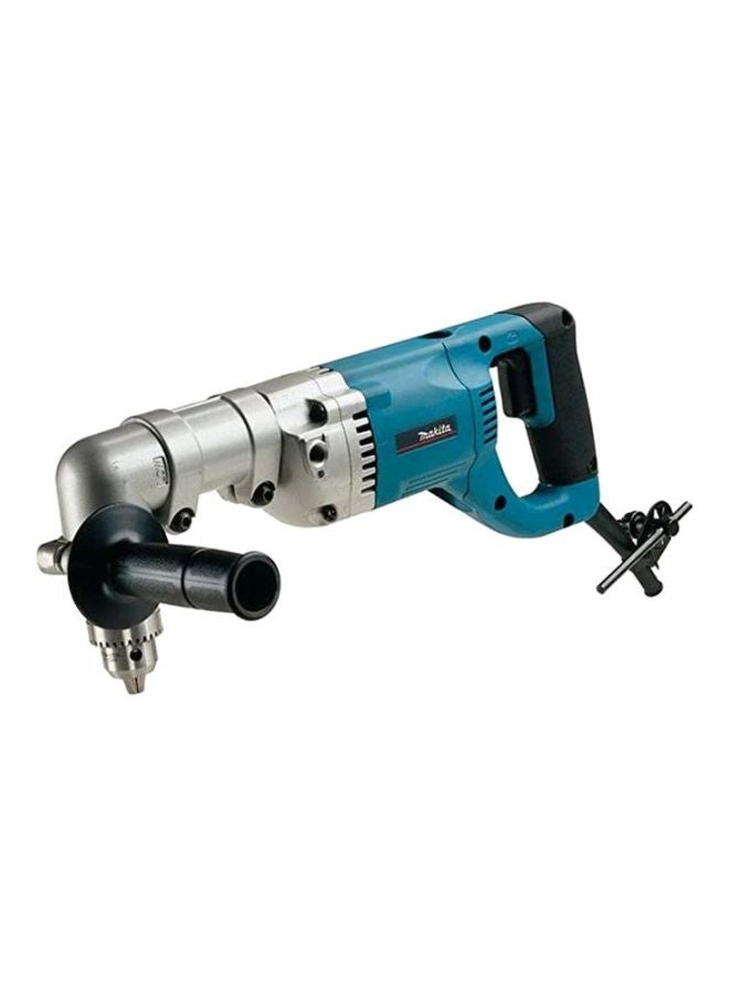 Makita - Angle Drill Machine For Steel, Wood, Chuck 13mm (1/2 inch), 710W, 4kg Blue/Black/Grey ‎5.31x20.87x17.13inch - Image 1