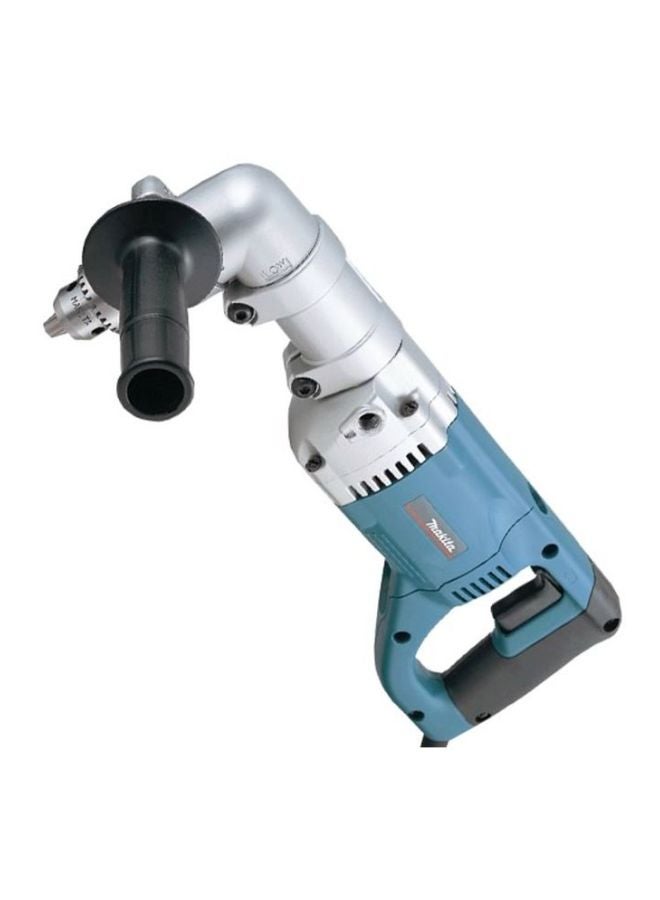 Makita - Angle Drill Machine For Steel, Wood, Chuck 13mm (1/2 inch), 710W, 4kg Blue/Black/Grey ‎5.31x20.87x17.13inch - Image 1