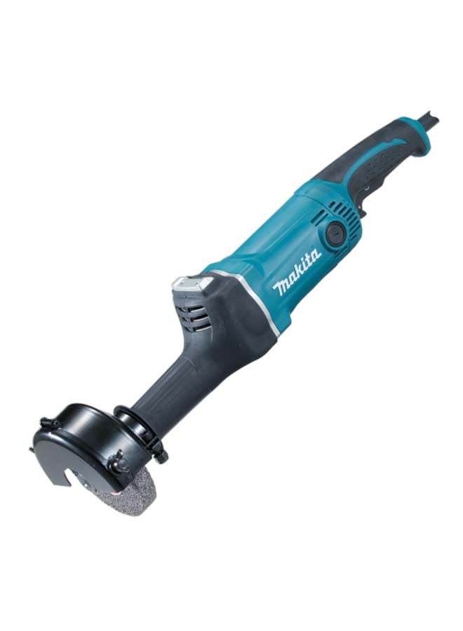 Makita - Electric straight grinder 125mm(5 inch) ,750W, 5600rpm, 5kg Blue/Black/Silver - Image 1