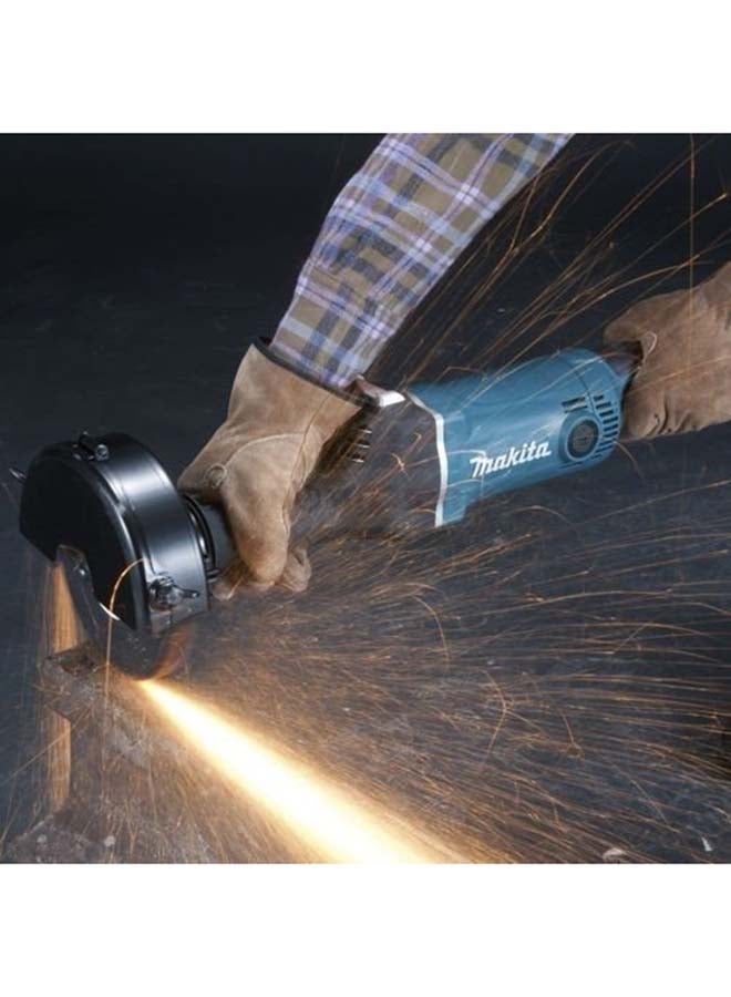 Makita - Electric straight grinder 125mm(5 inch) ,750W, 5600rpm, 5kg Blue/Black/Silver - Image 1