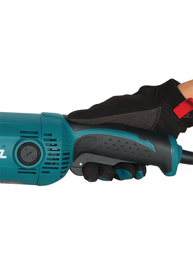 Makita - Electric straight grinder 125mm(5 inch) ,750W, 5600rpm, 5kg Blue/Black/Silver - Image 1