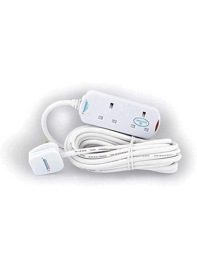 Terminator Power Extension Socket White/Blue/Red  - Image 2